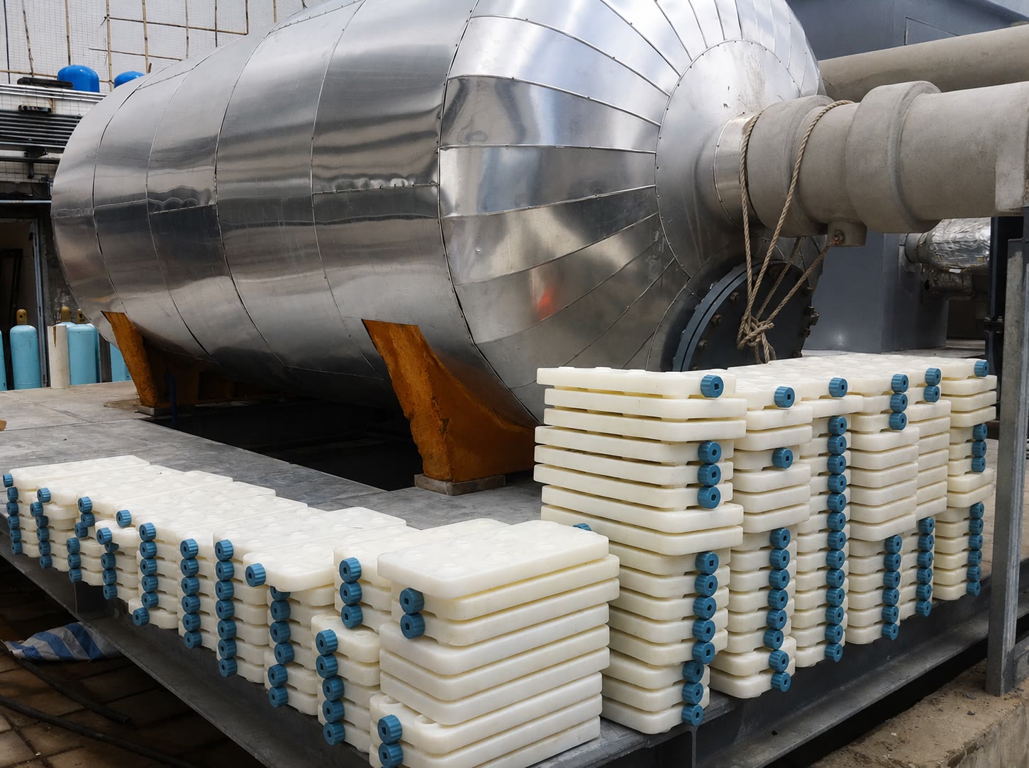 PCM panels and a thermal energy storage tank